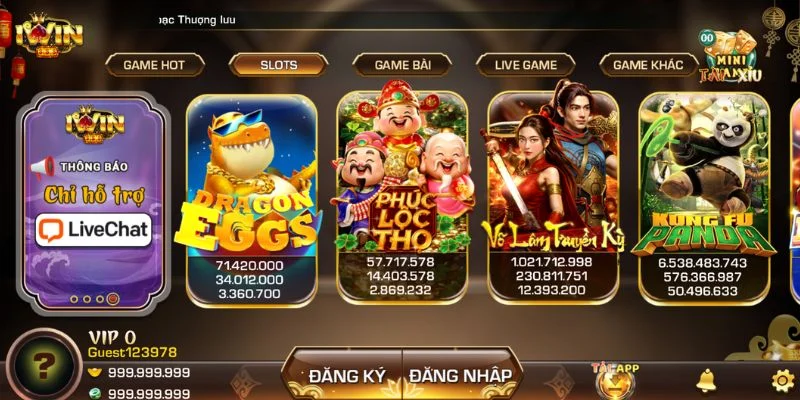IWINCLUB {iwinonline.info} Link Chơi Game Đổi Thưởng Uy Tín Siêu Mượt 19 Khu vực slot của sảnh cược quy tụ rất nhiều trò chơi theo sở thích của hội viên